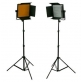 Bresser LED Foto-Video SET 2x LS-600 38W/5.600LUX + 2x Statief